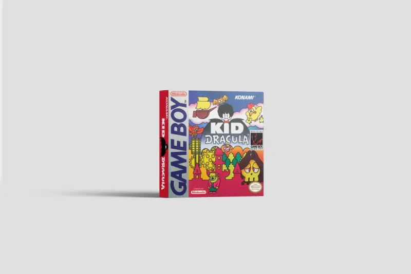 Kid Dracula - Scatola di ricambio Game Boy, immagine 2