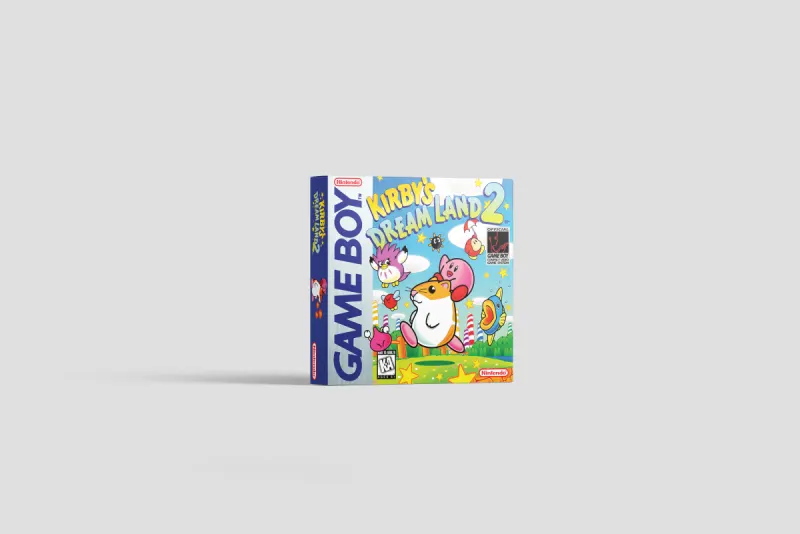 Kirby's Dream Land 2 - Boîte de remplacement Game Boy, image 2