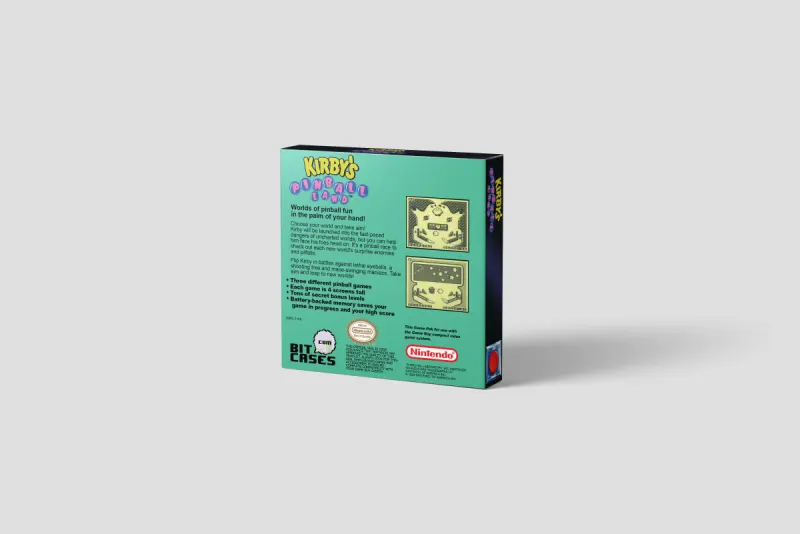 Kirby's Pinball Land - Boîte de remplacement Game Boy, image 3