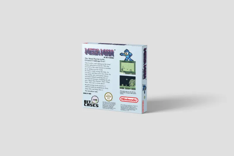 Mega Man: Dr. Wily's Revenge - Boîte de remplacement Game Boy, image 3