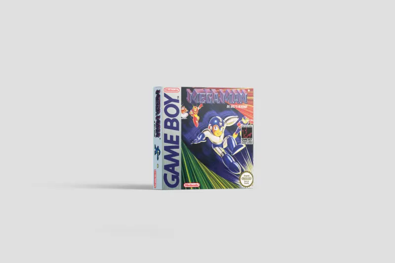 Mega Man: Dr. Wily's Revenge - Boîte de remplacement Game Boy, image 2