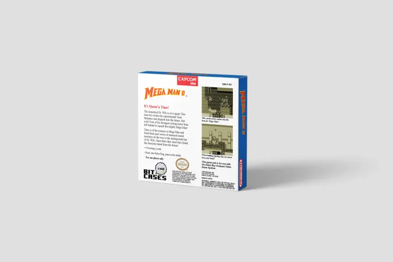 Mega Man 2 - Boîte de remplacement Game Boy, image 3