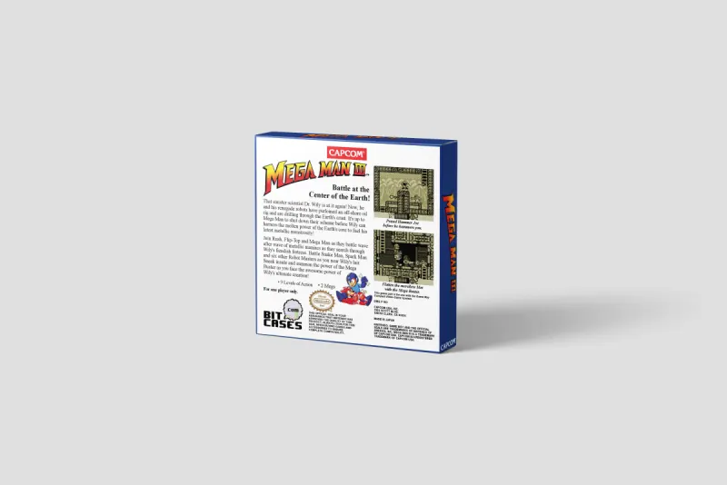 Mega Man 3 - Boîte de remplacement Game Boy, image 3