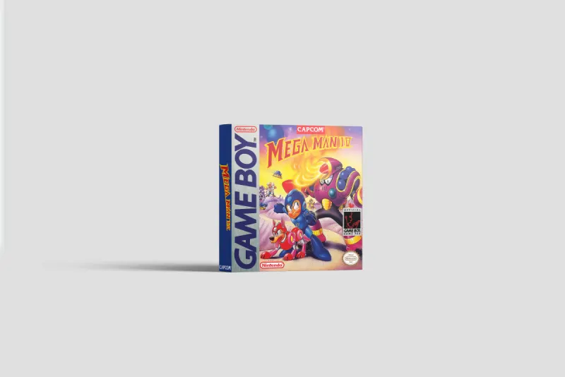 Mega Man 4 - Scatola di ricambio Game Boy, immagine 2