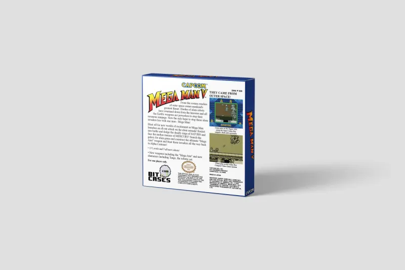 Mega Man 5 - Scatola di ricambio Game Boy, immagine 3