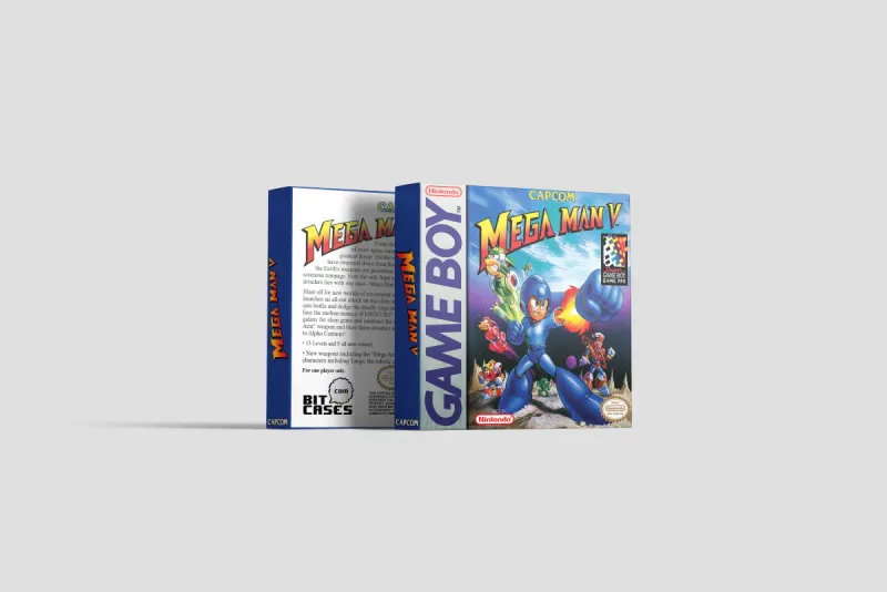 Mega Man 5 - Scatola di ricambio Game Boy