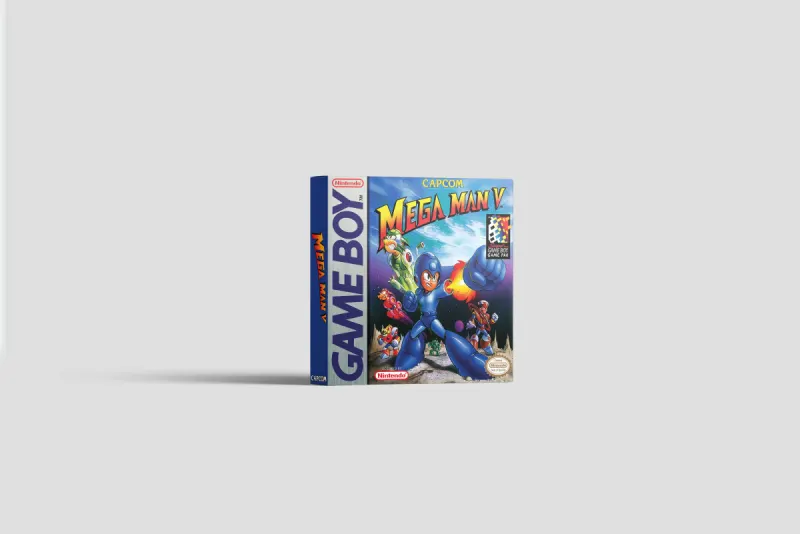 Mega Man 5 - Scatola di ricambio Game Boy, immagine 2
