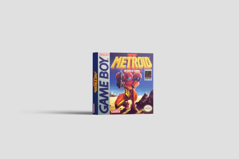 Metroid II: Return of Samus - Boîte de remplacement Game Boy, image 2