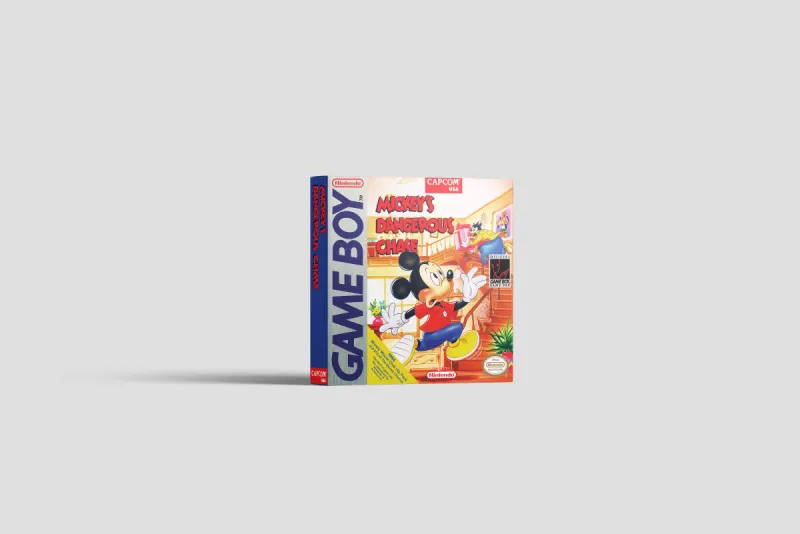 Mickey's Dangerous Chase - Boîte de remplacement Game Boy, image 2