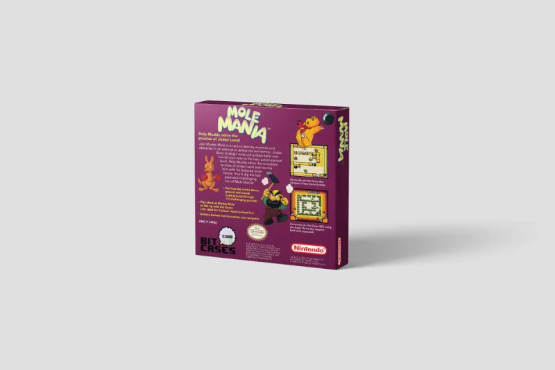 Mole Mania - Boîte de remplacement Game Boy, image 3