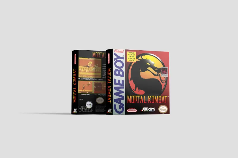 Mortal Kombat - Boîte de remplacement Game Boy