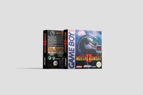 Mortal Kombat II - Scatola di ricambio Game Boy