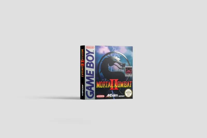 Mortal Kombat II - Boîte de remplacement Game Boy, image 2