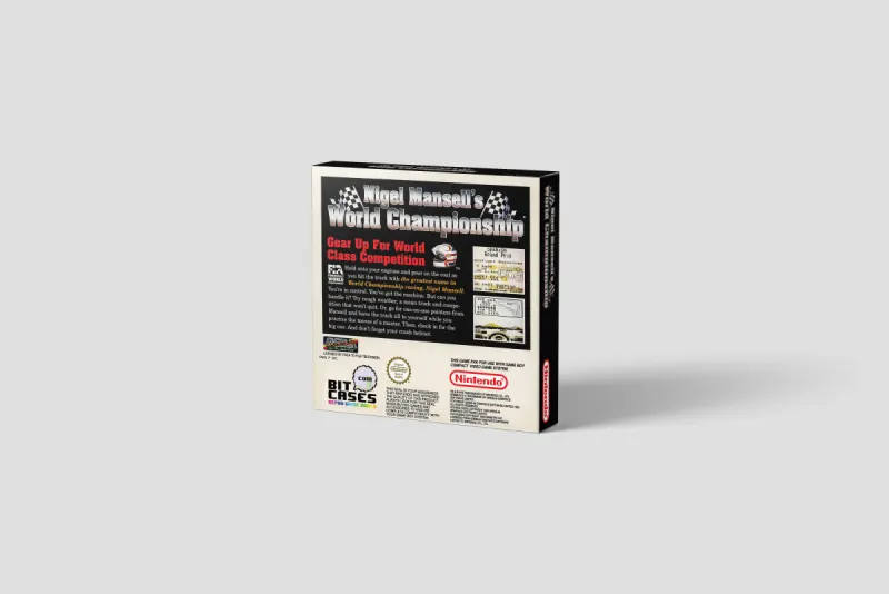 Nigel Mansell's World Championship Racing - Caja de repuesto Game Boy, imagen 4