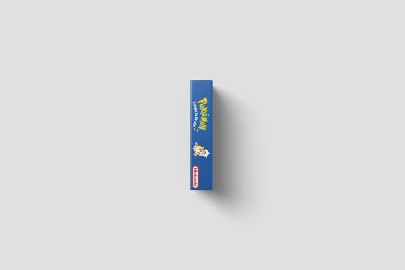 Pokemon Blaue Edition - Boîte de remplacement Game Boy, image 4