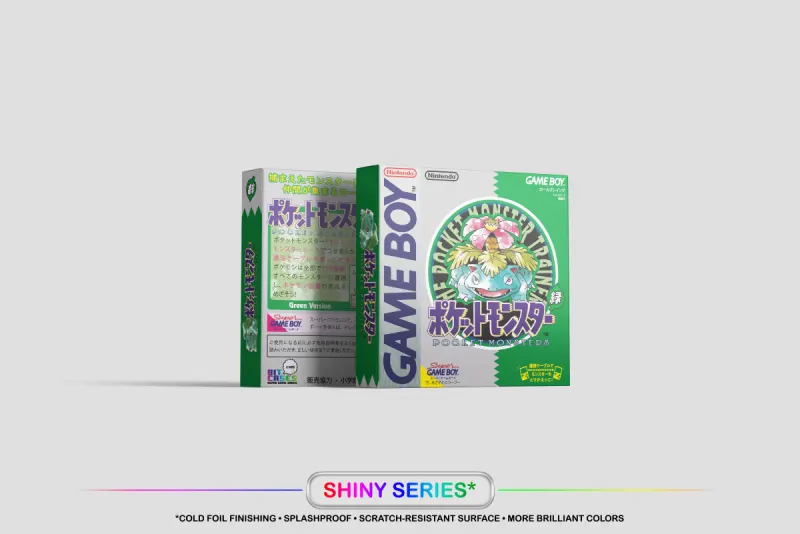 Pokemon Green Version - Scatola di ricambio Game Boy