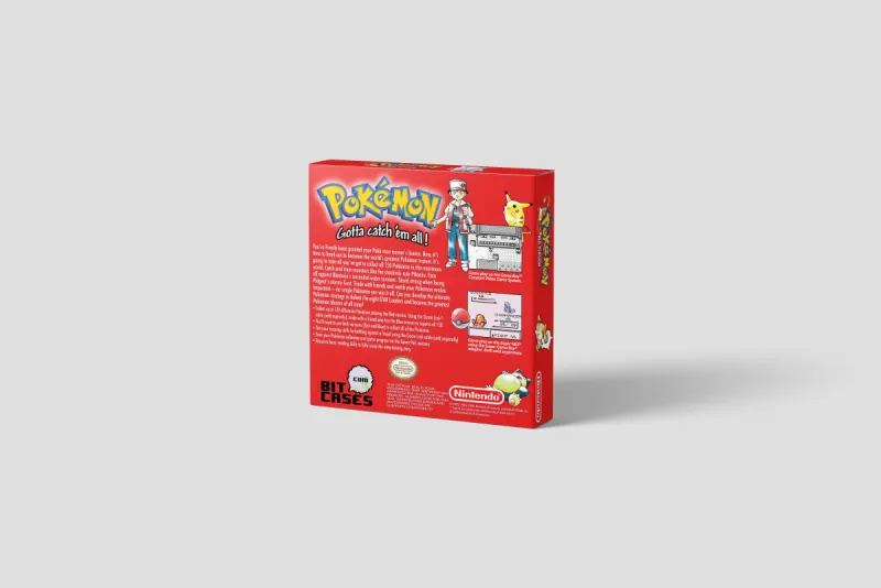 Pokemon Red Version - Scatola di ricambio Game Boy, immagine 3