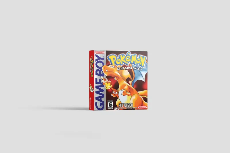 Pokemon Red Version - Scatola di ricambio Game Boy, immagine 2