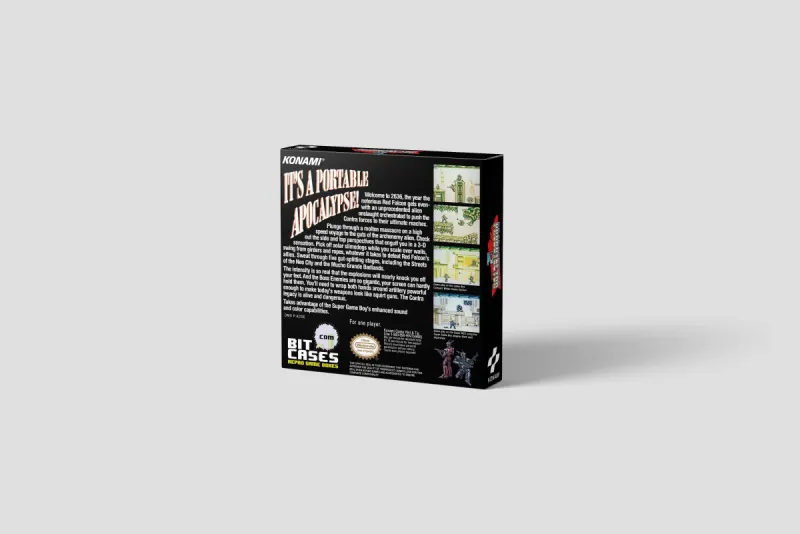 Probotector 2 - Boîte de remplacement Game Boy, image 3