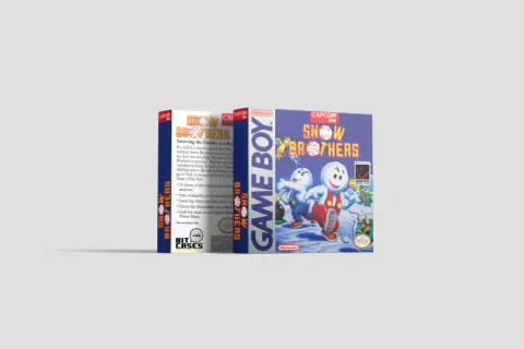 Snow Brothers - Boîte de remplacement Game Boy