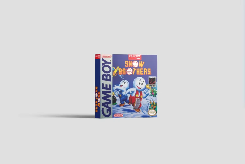 Snow Brothers - Boîte de remplacement Game Boy, image 2