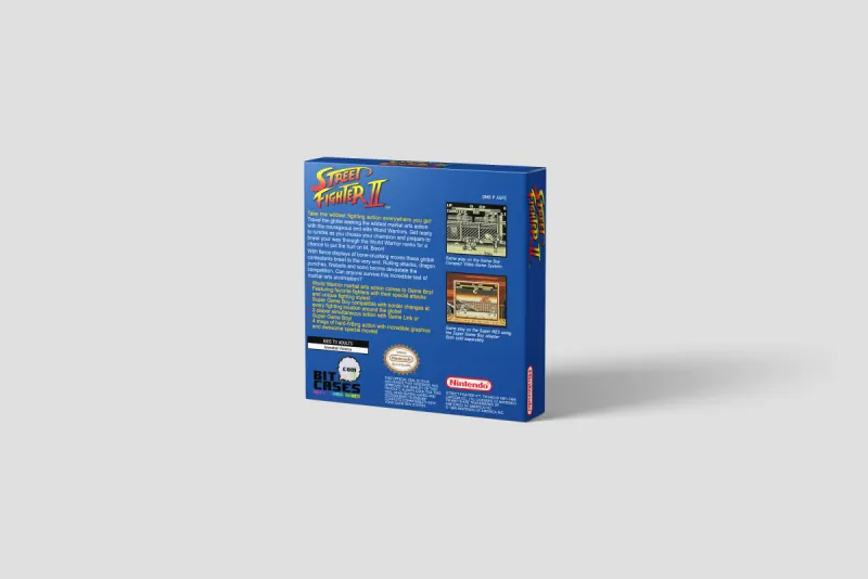 Street Fighter II - Boîte de remplacement Game Boy, image 3