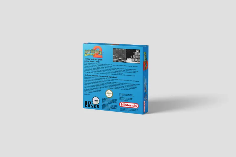 Super Mario Land 2 - Boîte de remplacement Game Boy, image 3