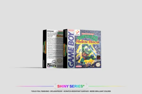 Teenage Mutant Ninja Turtles III: Radical Rescue - Boîte de remplacement Game Boy