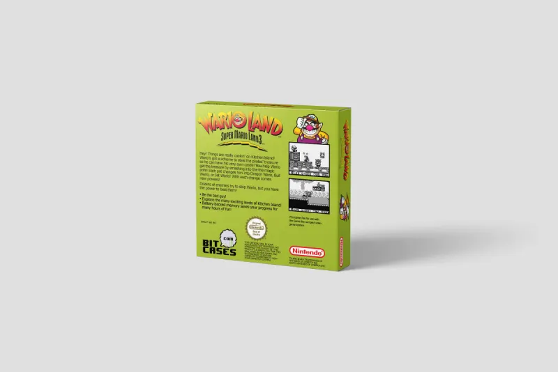 Wario Land: Super Mario Land 3 - Caja de repuesto Game Boy, imagen 3
