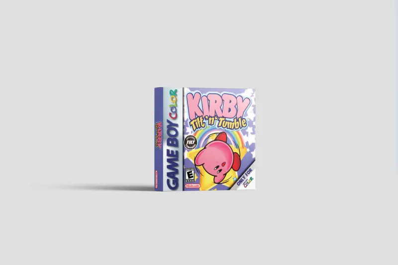 Kirby Tilt 'n' Tumble - Boîte de remplacement Game Boy Color, image 2
