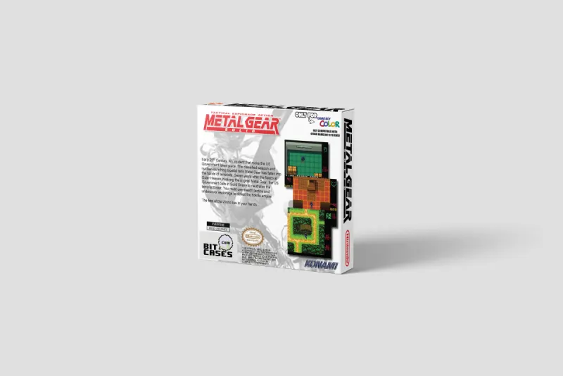Metal Gear Solid - Game Boy Color Ersatzbox, Bild 3