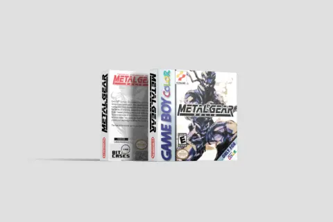 Metal Gear Solid - Game Boy Color Ersatzbox