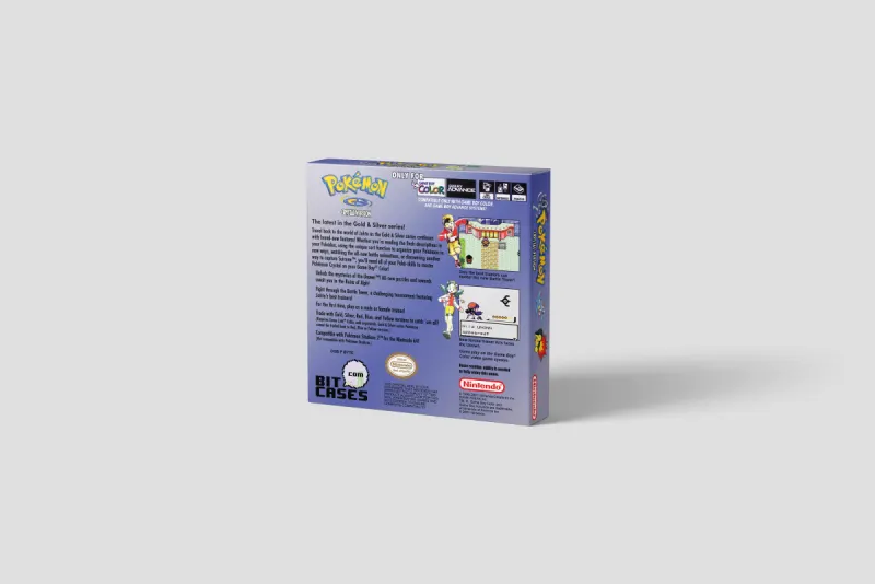 Pokémon Crystal Version - Boîte de remplacement Game Boy Color, image 3
