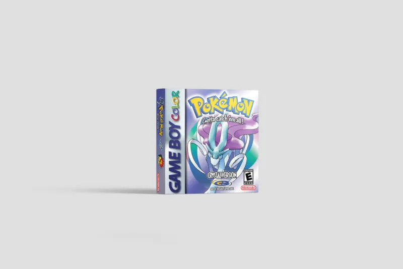 Pokémon Crystal Version - Boîte de remplacement Game Boy Color, image 2