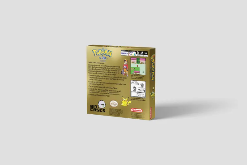 Pokemon Gold Version - Boîte de remplacement Game Boy Color, image 3
