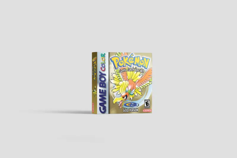 Pokemon Gold Version - Boîte de remplacement Game Boy Color, image 2