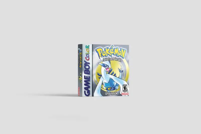Pokemon Silver Version - Boîte de remplacement Game Boy Color, image 2