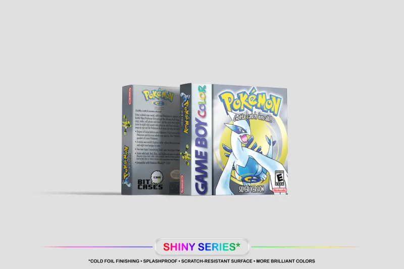 Pokemon Silver Version - Boîte de remplacement Game Boy Color