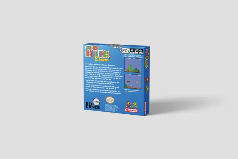 Super Mario Bros. Deluxe - Caja de repuesto Game Boy Color, imagen 3