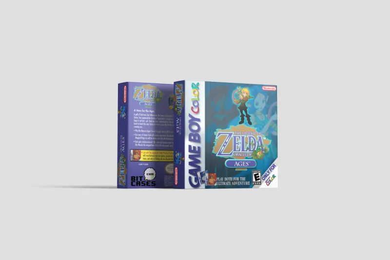 The Legend of Zelda: Oracle of Ages - Caja de repuesto Game Boy Color