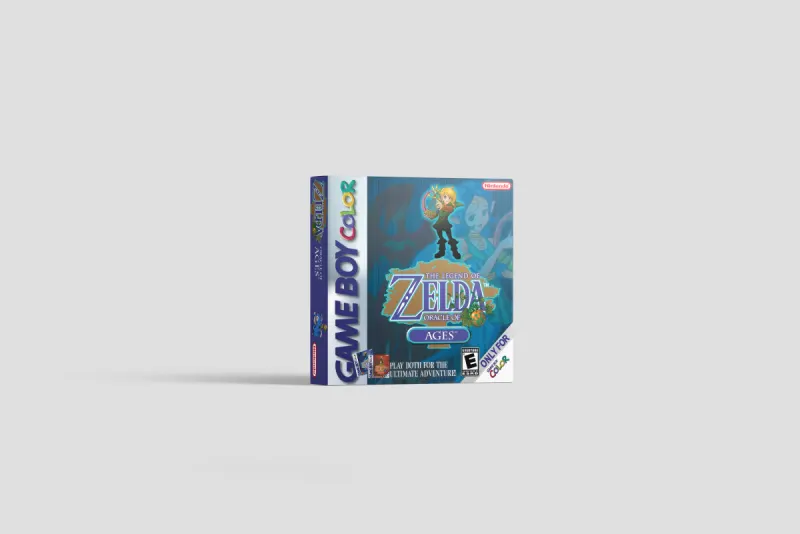 The Legend of Zelda: Oracle of Ages - Caja de repuesto Game Boy Color, imagen 2
