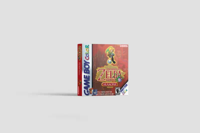 The Legend of Zelda: Oracle of Seasons - Caja de repuesto Game Boy Color, imagen 2