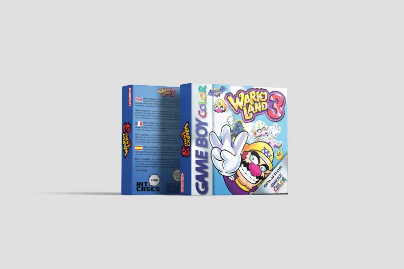 Wario Land 3 - Boîte de remplacement Game Boy Color