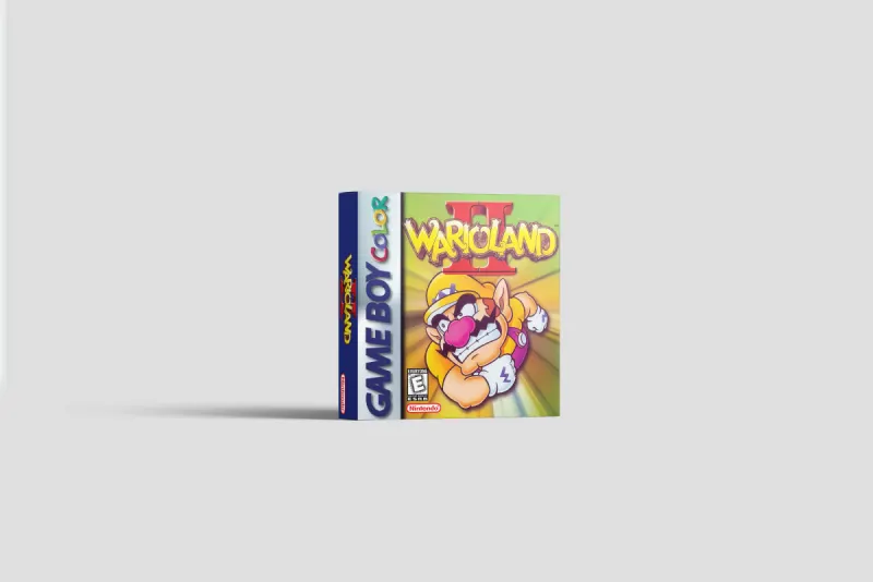 Wario Land II - Boîte de remplacement Game Boy Color, image 2