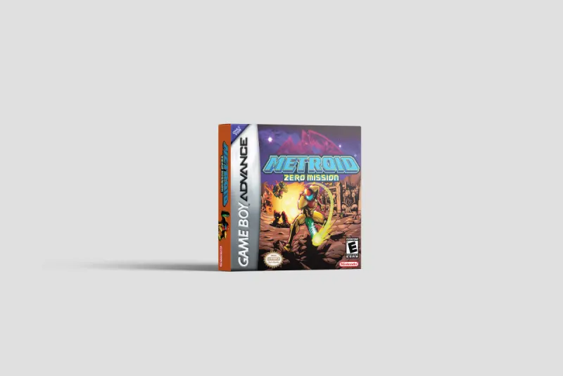 Metroid Zero Mission - Boîte de remplacement Game Boy Advance, image 2