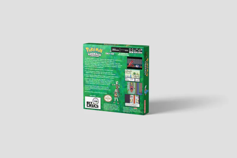Pokemon Emerald Version - Boîte de remplacement Game Boy Advance, image 3