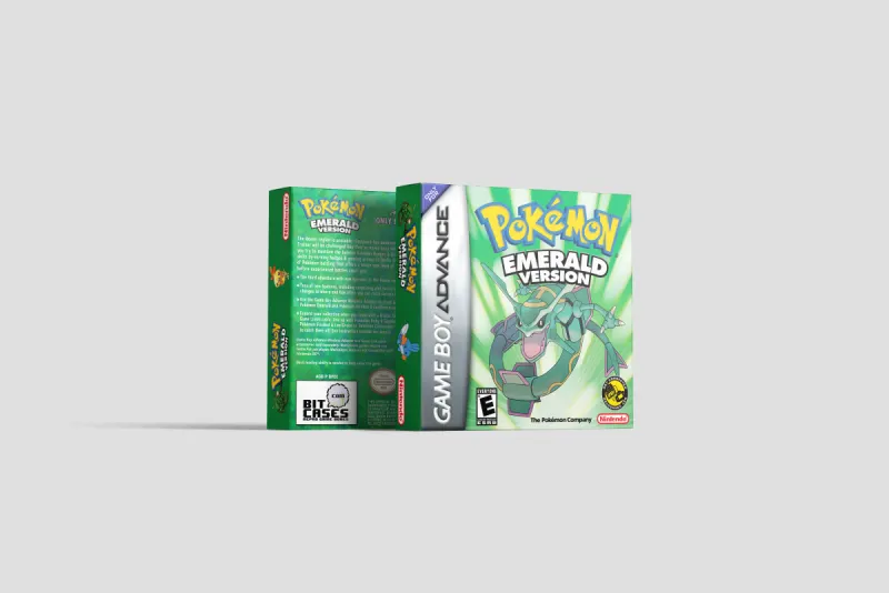 Pokemon Emerald Version - Boîte de remplacement Game Boy Advance
