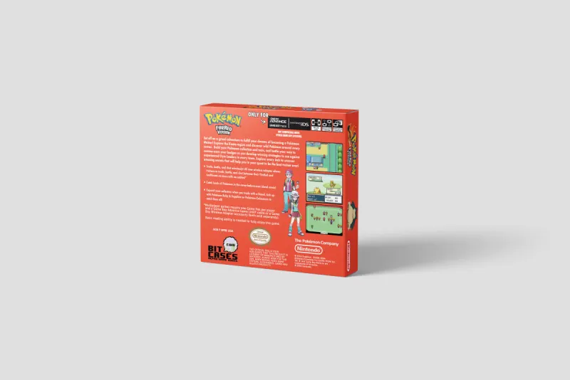 Pokemon FireRed Version - Boîte de remplacement Game Boy Advance, image 3