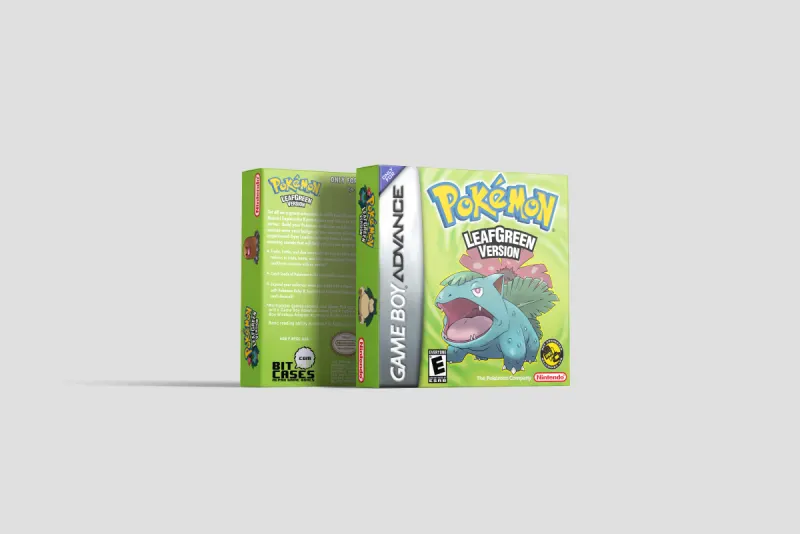 Pokemon LeafGreen Version - Boîte de remplacement Game Boy Advance