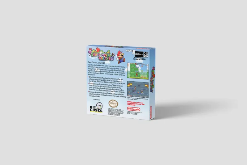 Super Mario Advance - Boîte de remplacement Game Boy Advance, image 3